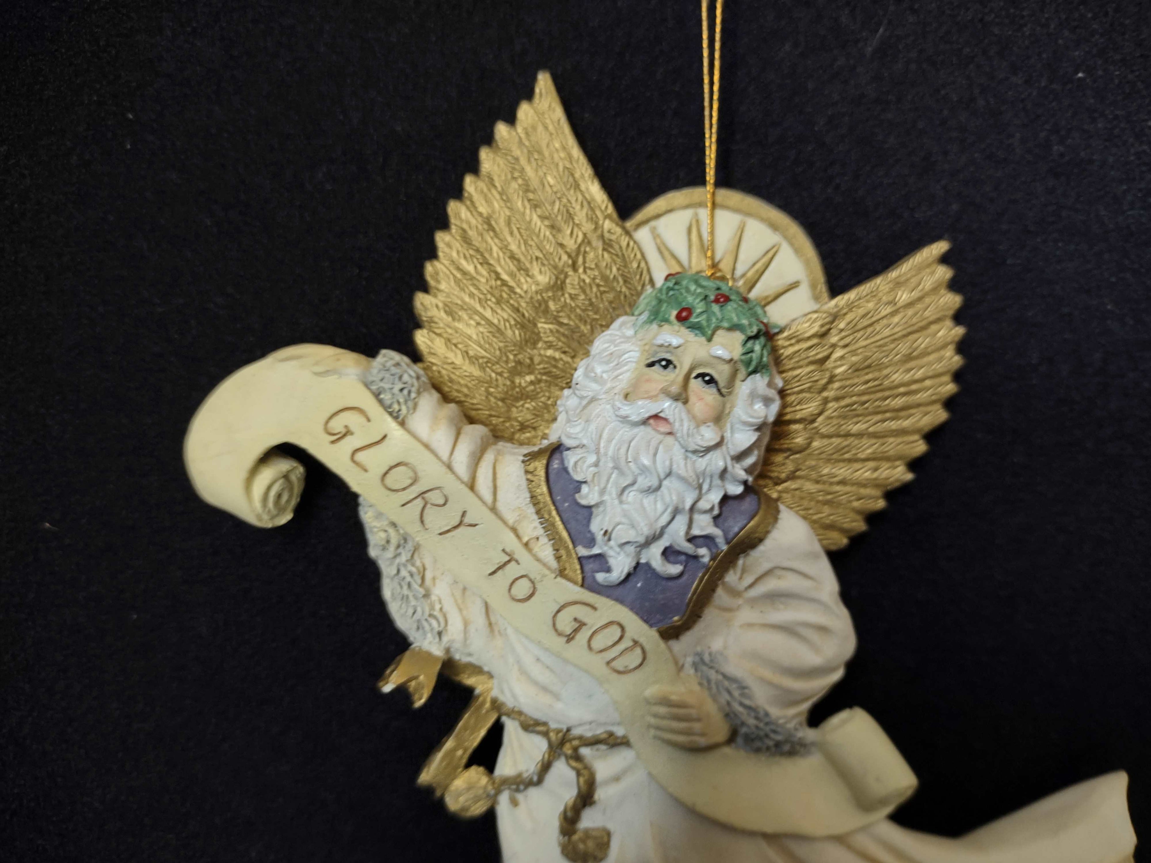 House of Lloyd 1993 Christmas Ornament Angel Glory of God (lot 1615)