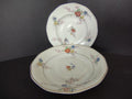 Haviland Limoges White Jewel Cream Soup Bowl & Bread/Butter Plate Floral (lot 803)