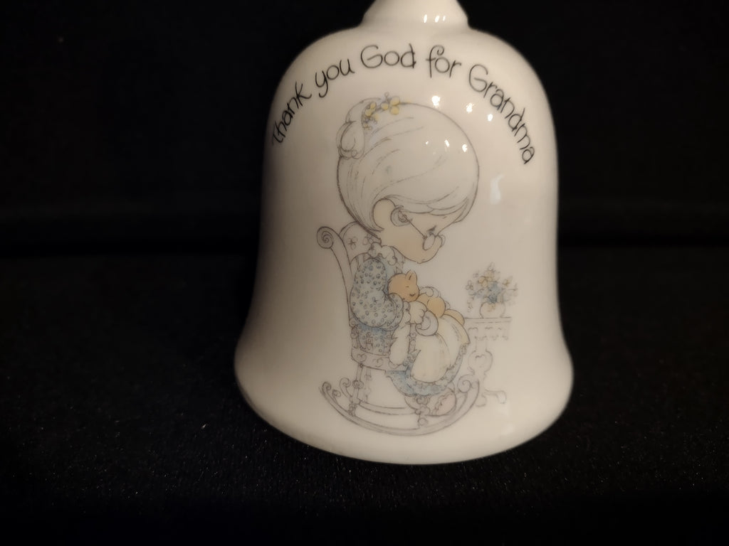 Precious Moments Thank You God for Grandma Bell (lot 2447)