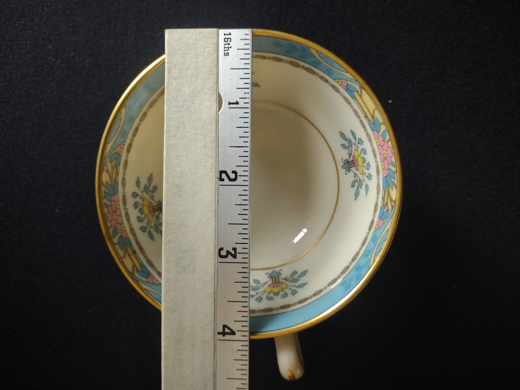Vintage Lenox Blue Tree B-300 Tea Cup with Saucer (lot 1865)