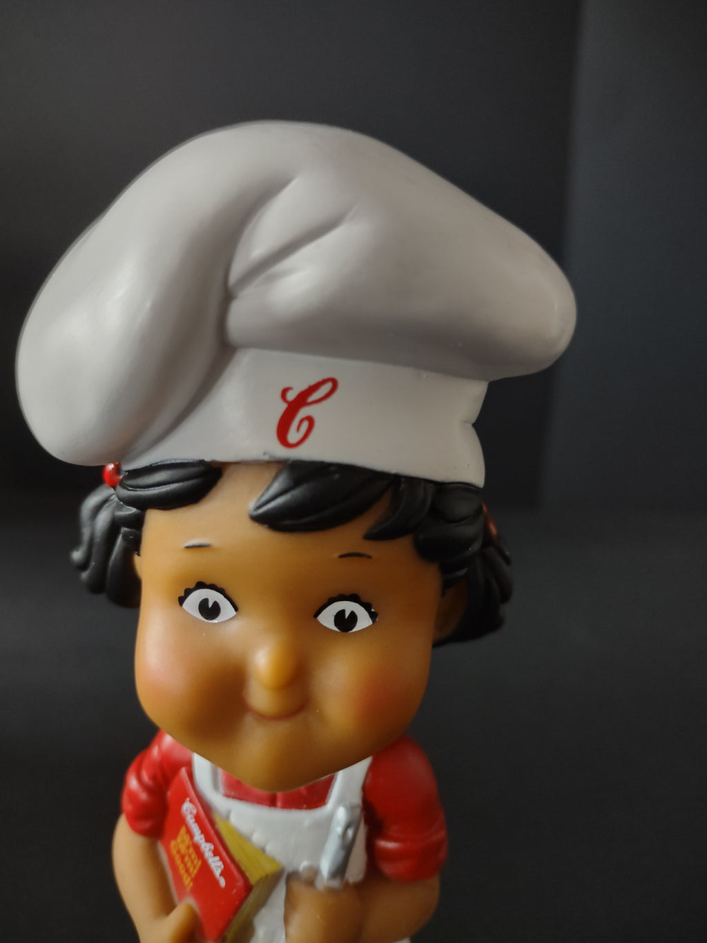 Vintage Christmas 2002 Campbells Collectible Bobble Head (Lot 4705)