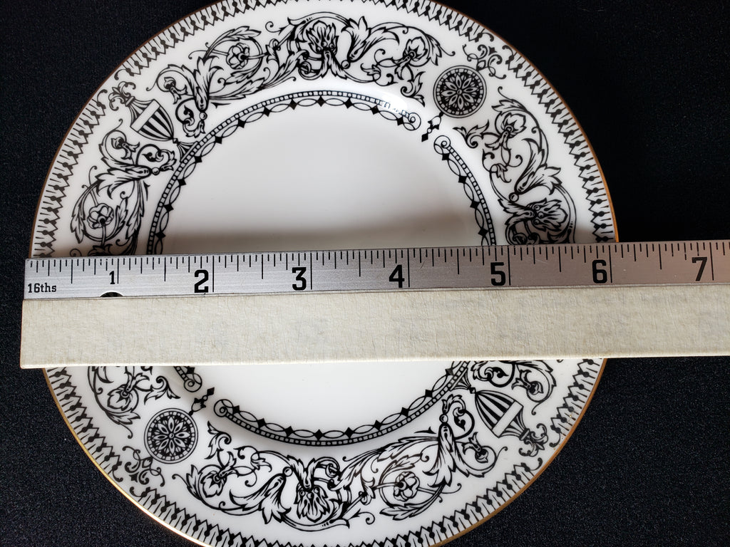 Vintage Royal Worcester Padua Dessert or Bread Plate 6-1/4" (lot 2053)