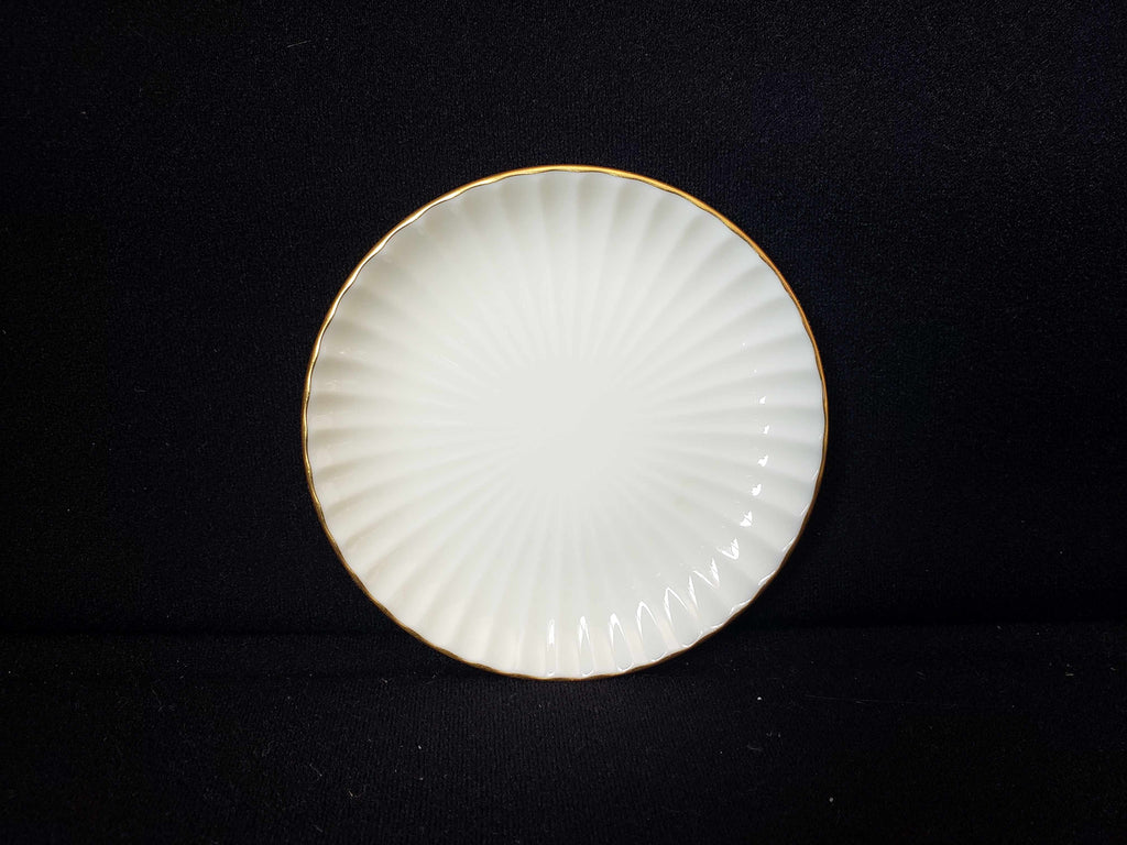 Vintage Lenox Coaster Gold Trim 4" (lot 1945)