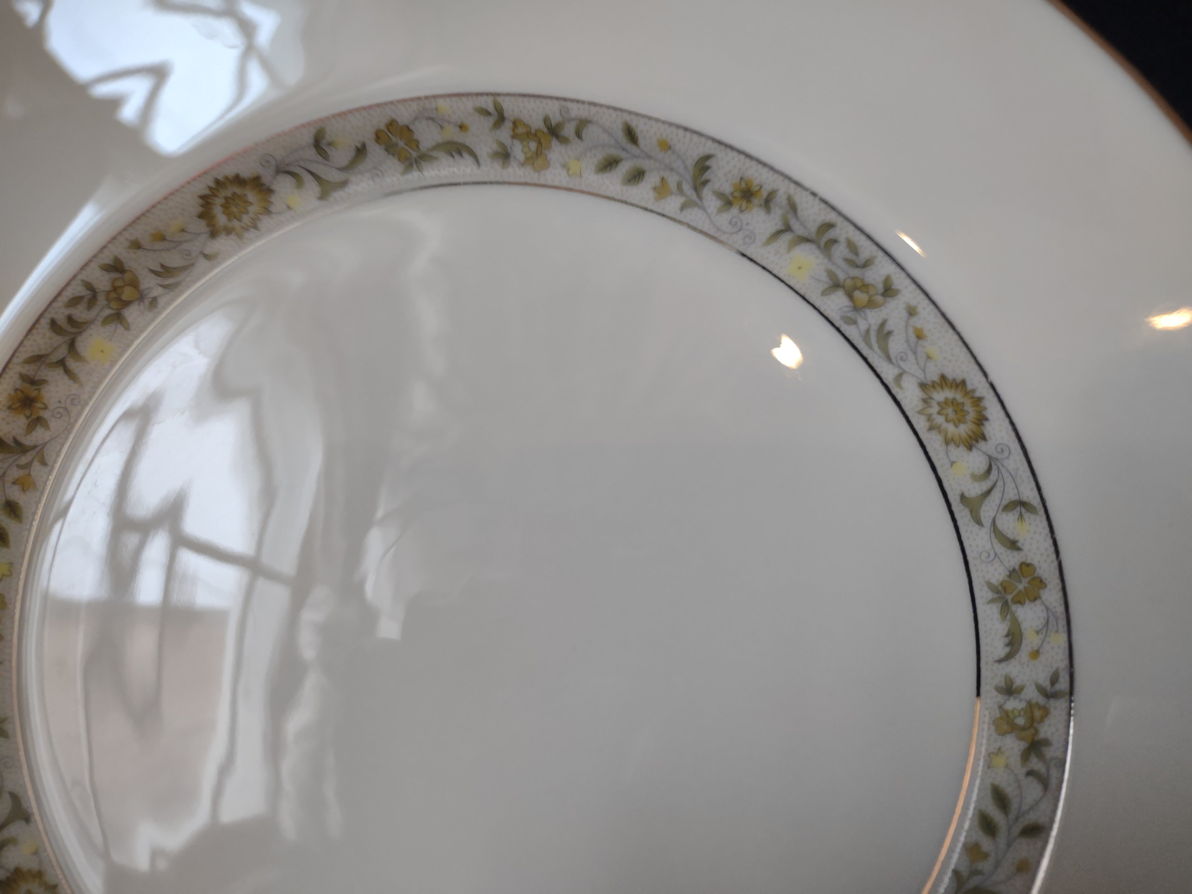 Vintage Lenox Springdale Dinner Plate 10-1/2" (lot 1825)