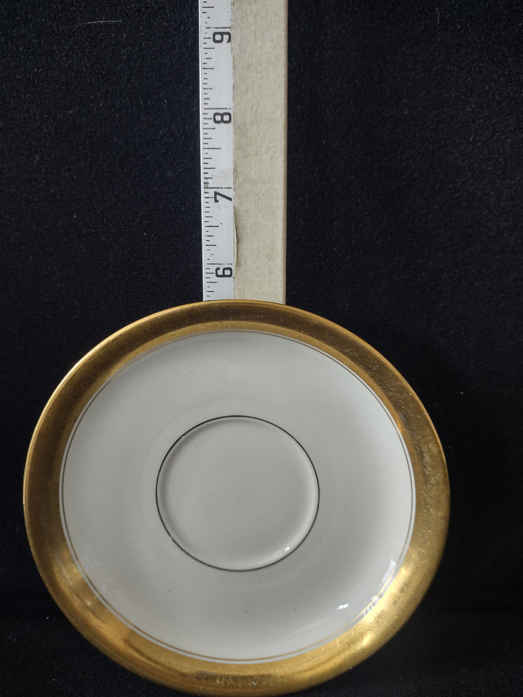 Vintage Johnson Brothers Teacup Saucer Pareek Gold Rimmed Set Of 4 (Lot 5548)