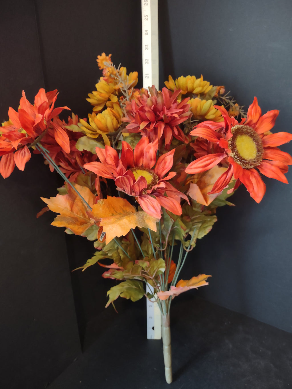 Halloween Thanksgiving Fall Artificial Twig 23" Hobby Lobby Sunflower (lot 3104)
