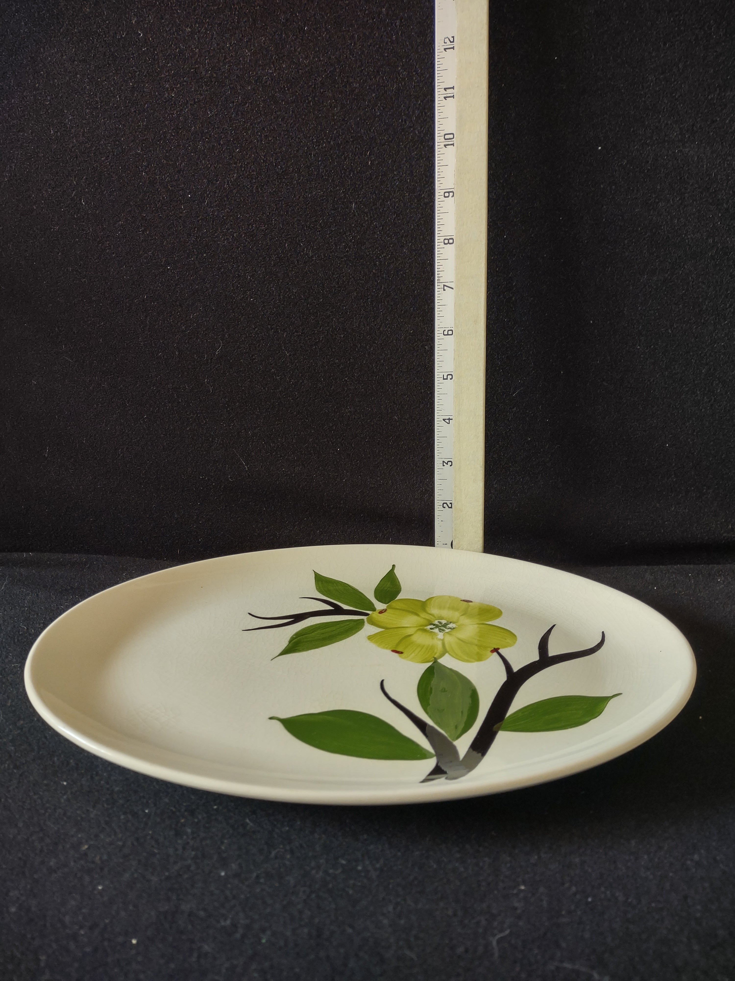 Vintage Dixie Dogwood 11" Serving Platter (Lot 4299)