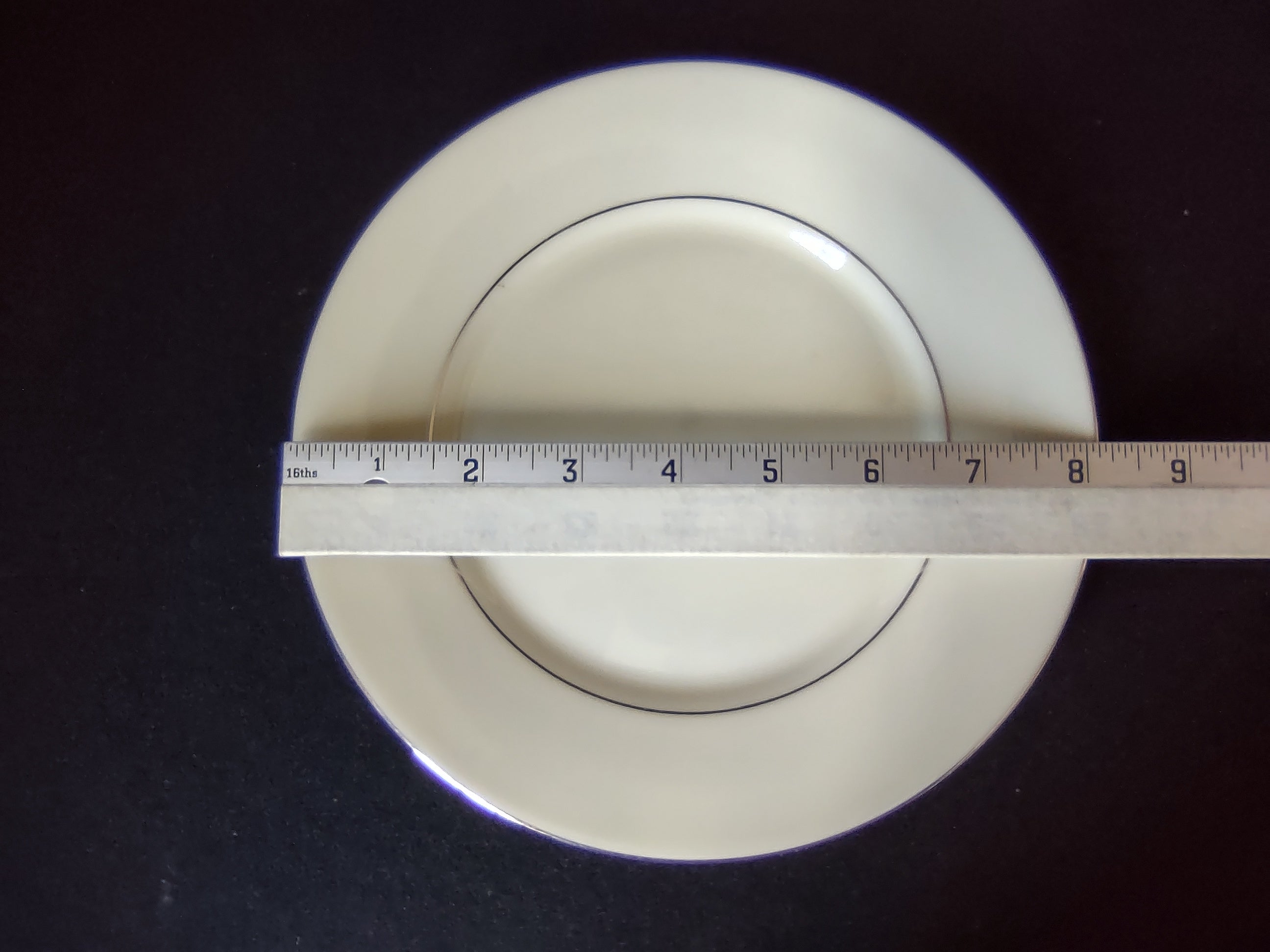 Vintage Lenox Maywood Salad or Luncheon Plate 8-1/4" (lot 1886)