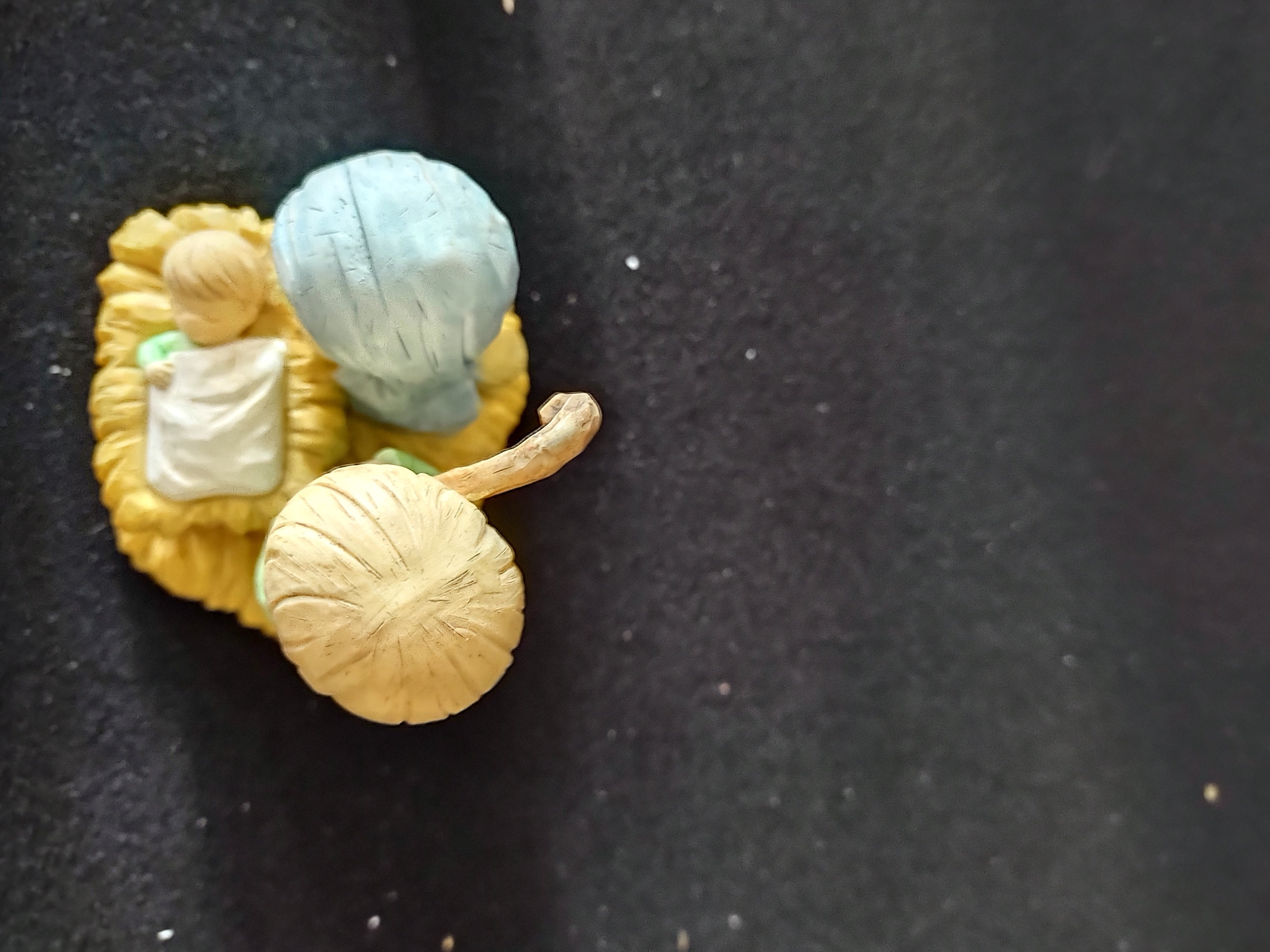 Vintage Precious Moments Nativity Set Barn Mary Joseph Jesus (Lot 3649)