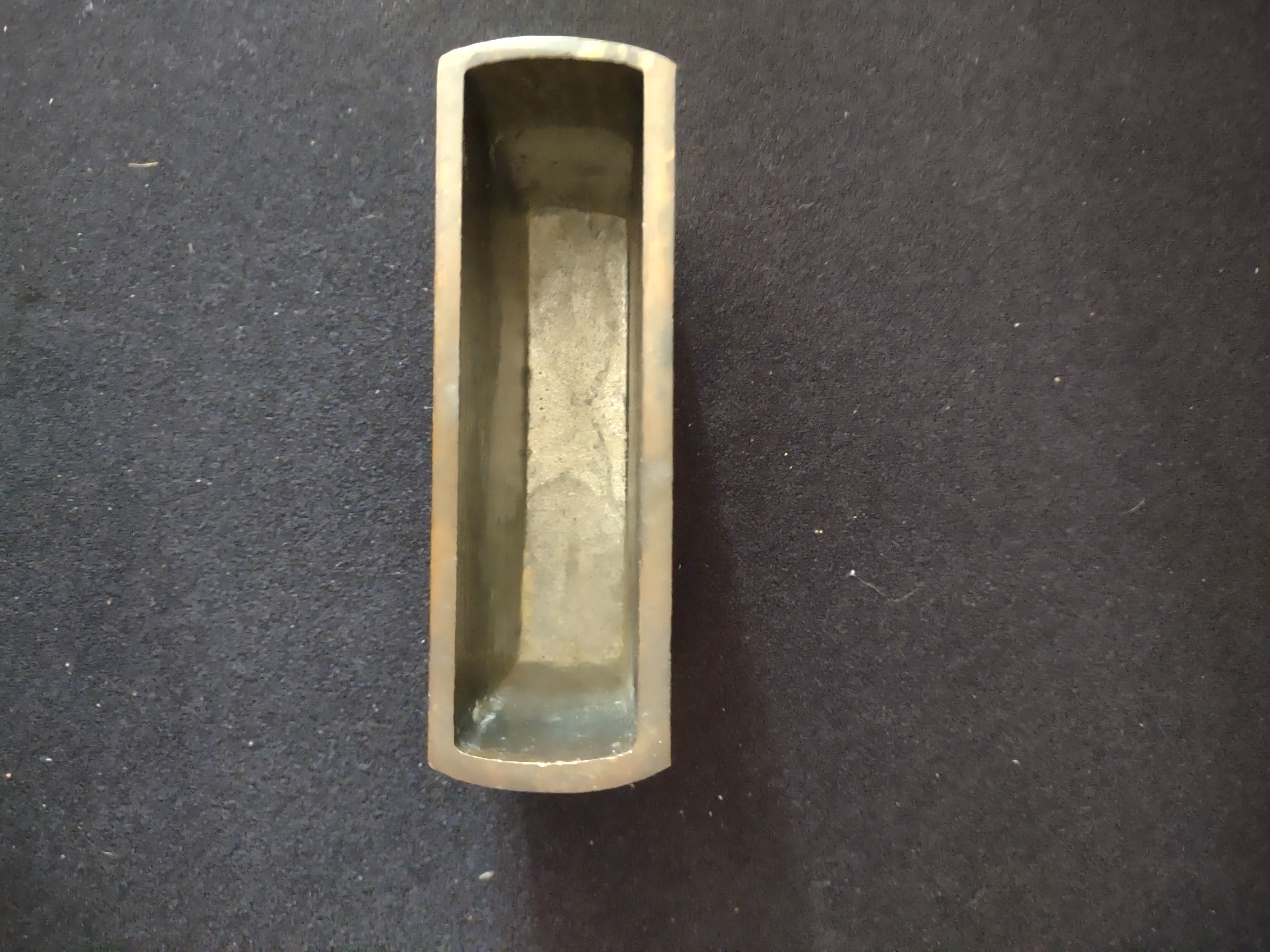 Vintage Easter European Bronze Pencil Holder/Desk Accessory (Lot 3253)