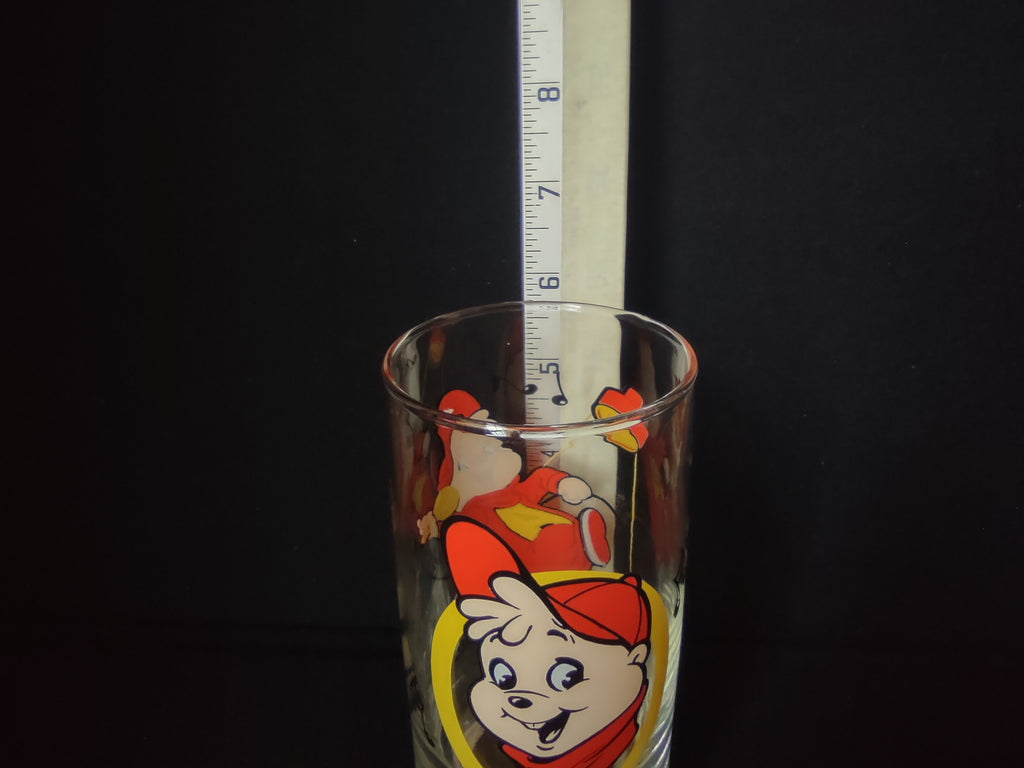 1985 Alvin and the Chipmunks "Alvin" Vintage Drinking Glass (lot1536)
