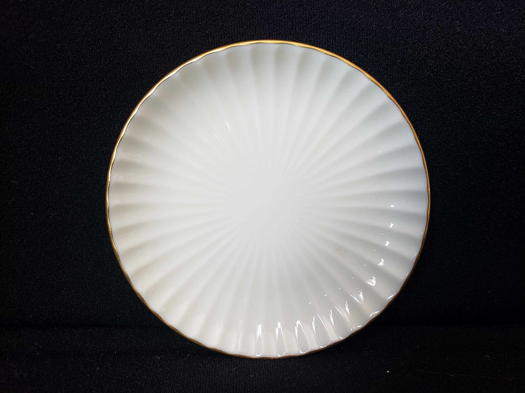 Vintage Lenox Coaster Gold Trim 4" (lot 1945)