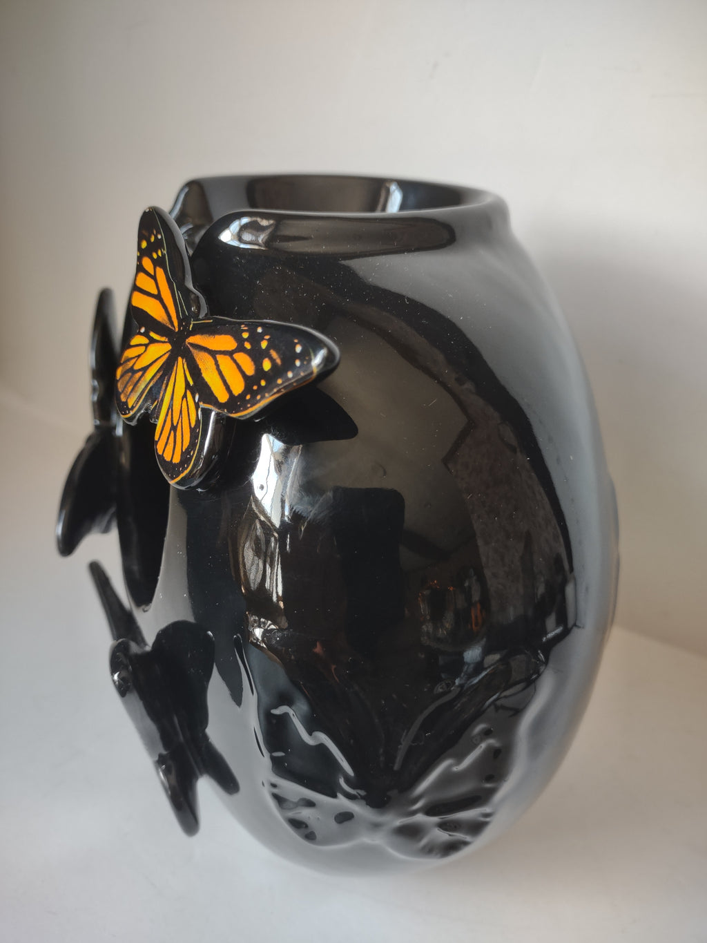 Vintage Wings of Wonder Fountain Harold Feinstein Handmade Porcelain (lot 3030t)