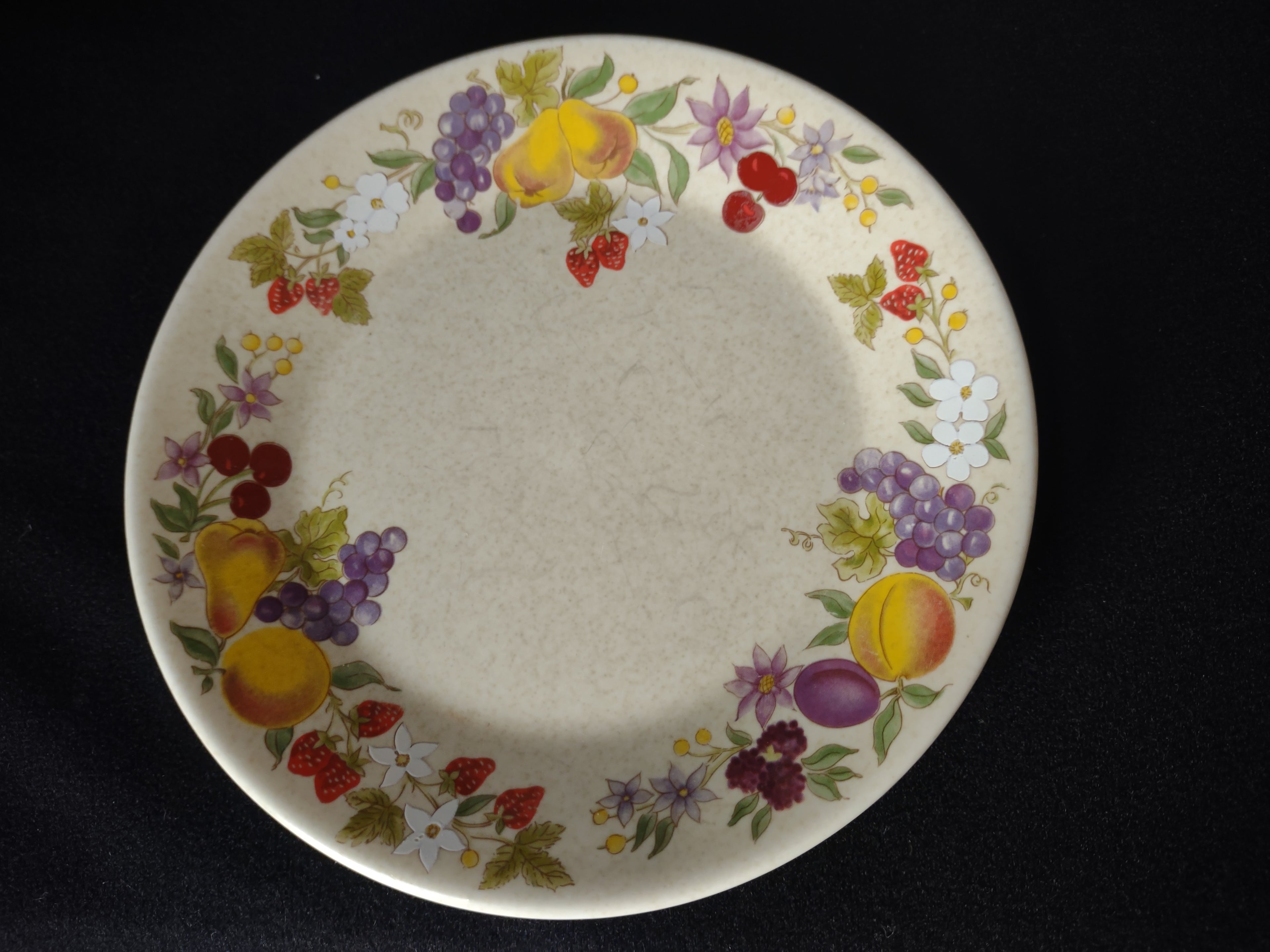 Vintage Lenox Dessert Plate Temper-Ware Summer Harvest (lot 1837)
