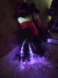 Christmas Door Wall Hanging Fiber Optic Color Changing Snowman 20" (lot 3266j)