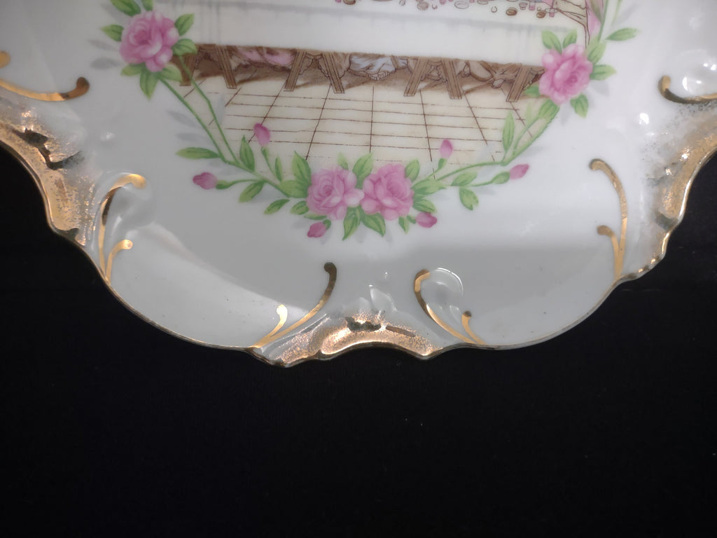Collectible Plate Christian Last Supper Made in Japan for Decorative Use Only 8" # 129