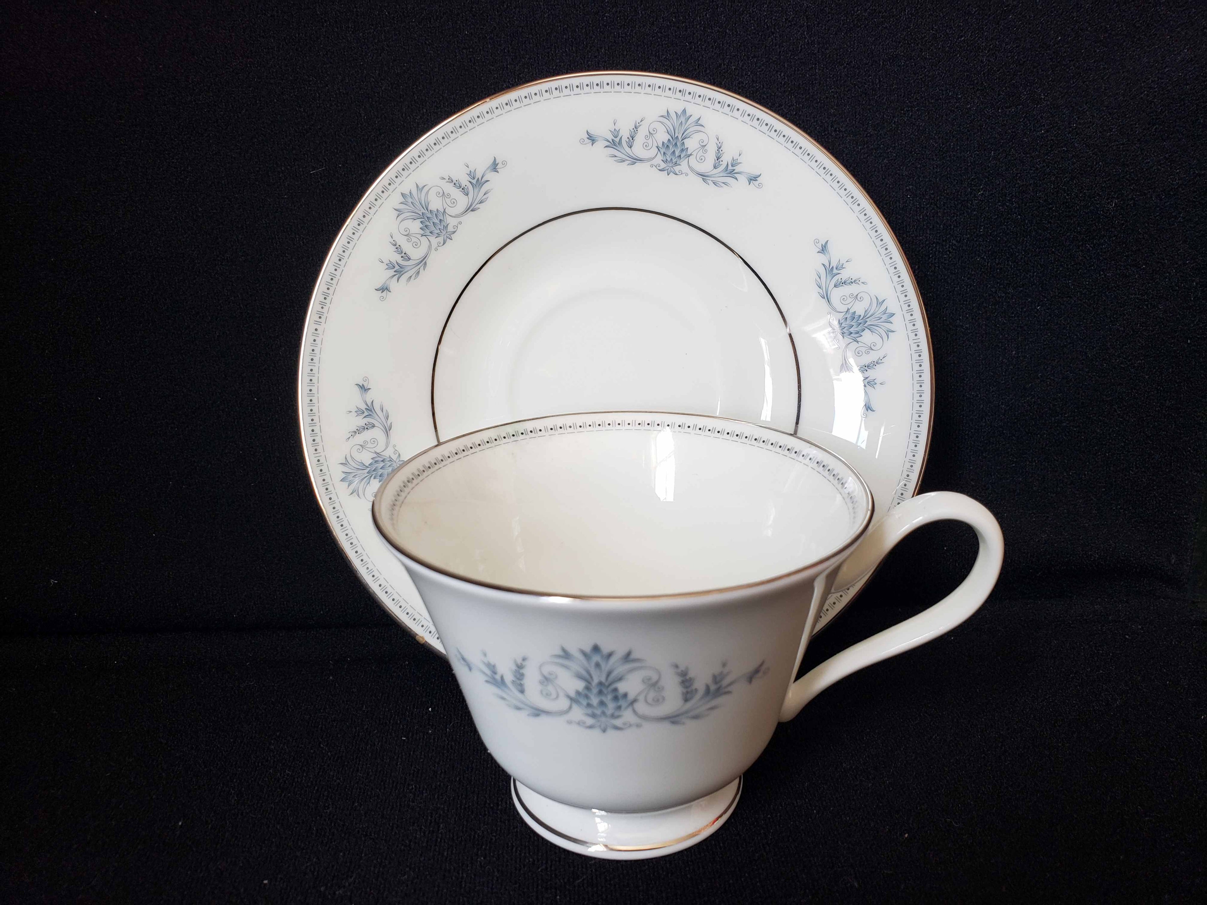 Vintage Lenox Bryn Mawr Tea Cup with Saucer (lot 1929)