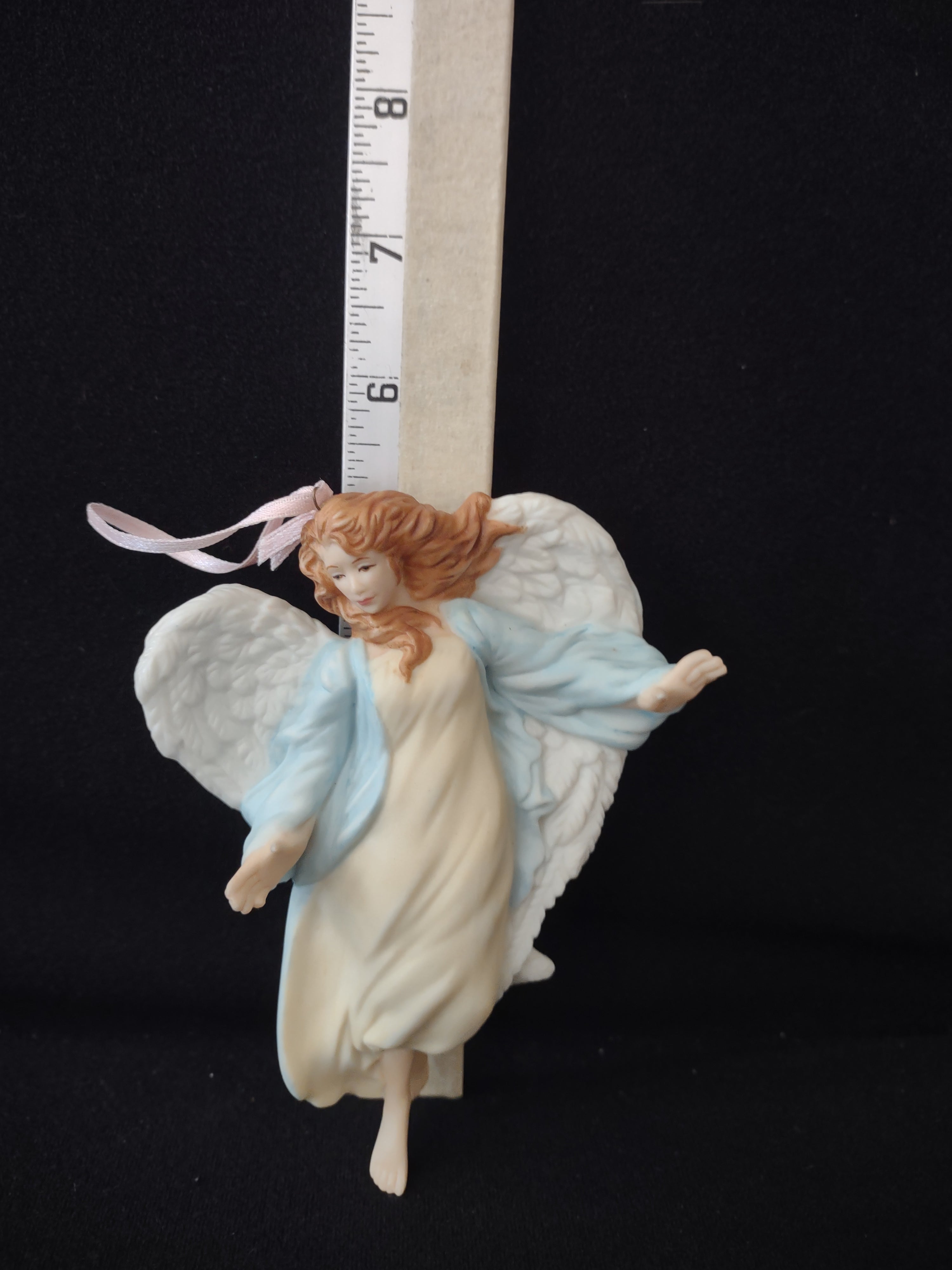 Vintage 2002 Christmas Hallmark Angel Of Comfort Ornament (Lot 4141)