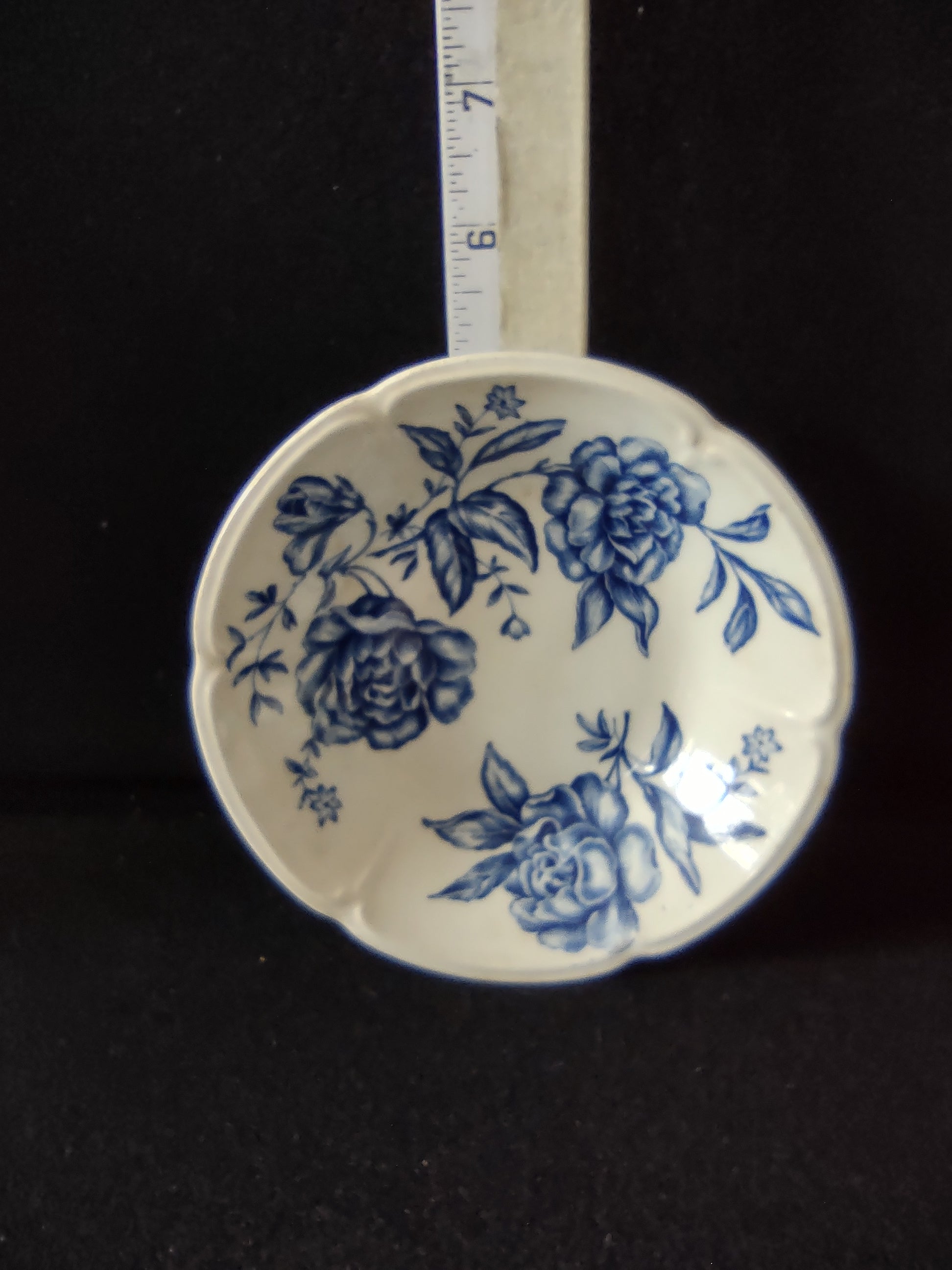 Vintage Johnson Brothers Dessert Bowl Windsor Ware Warwick Blue (Lot 5657)