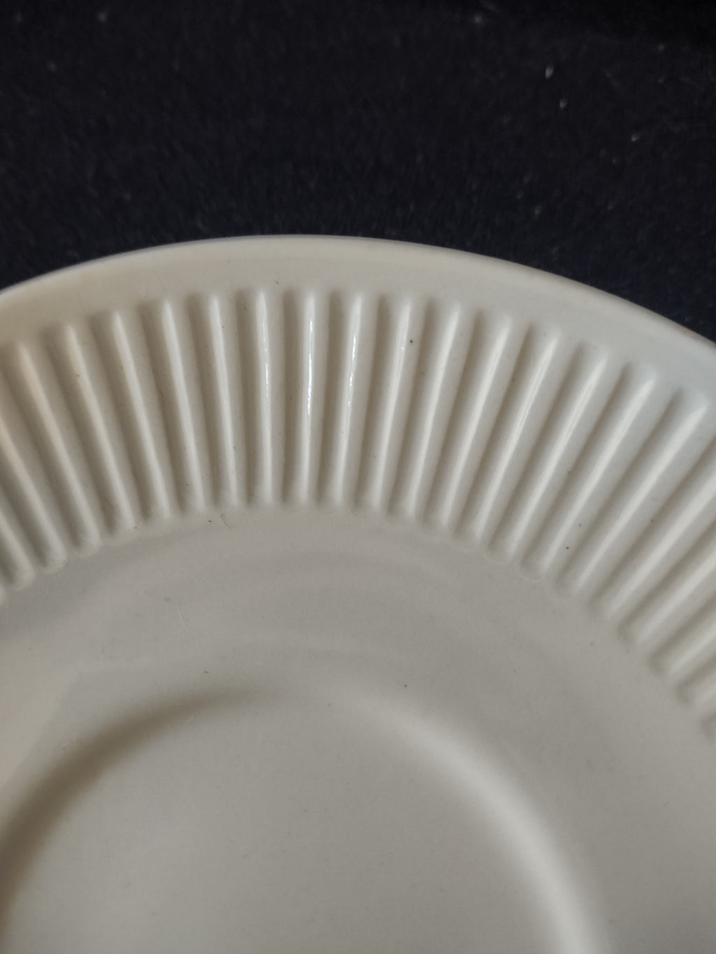 Vintage Johnson Brothers Saucer Ironstone Athena Set Of 5 (Lot 5654)