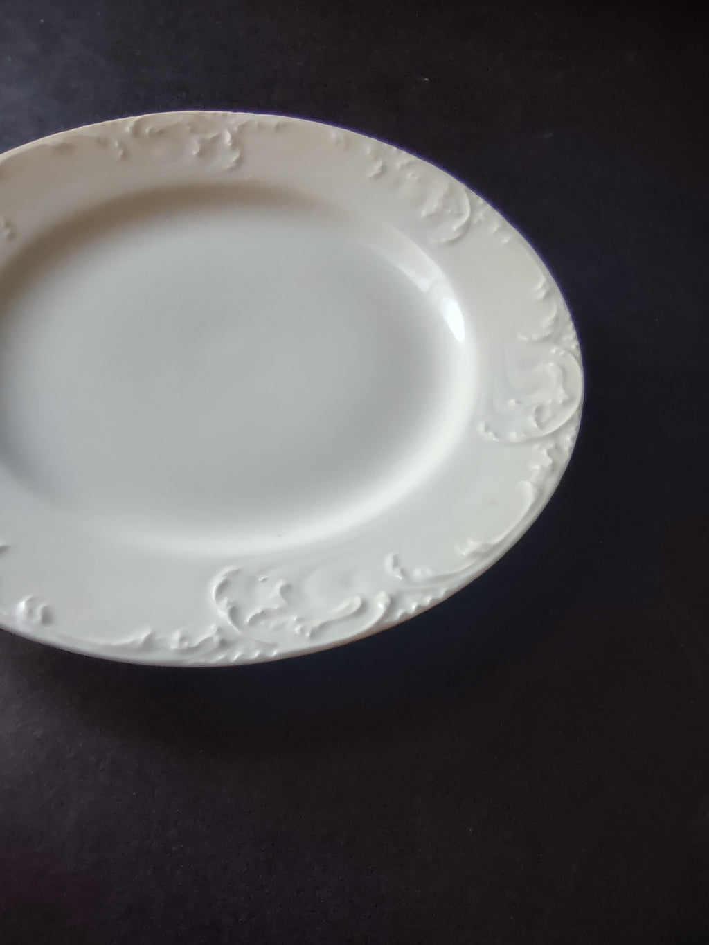 Haviland French Chic Limoges Bread/Butter Plate Plain White (lot 1048)