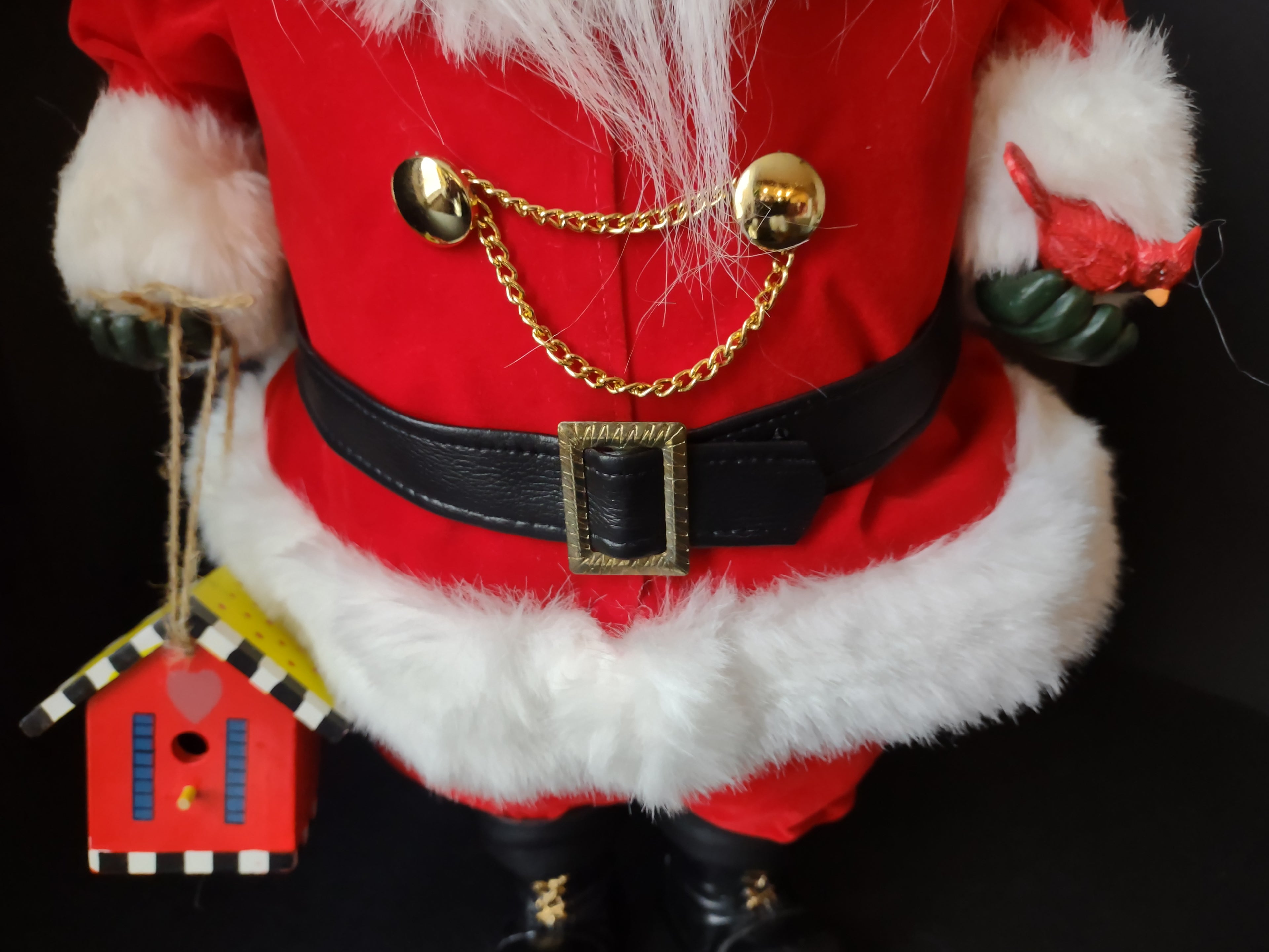 Christmas House of Lloyd all American Santa Claus 18" (lot1375)