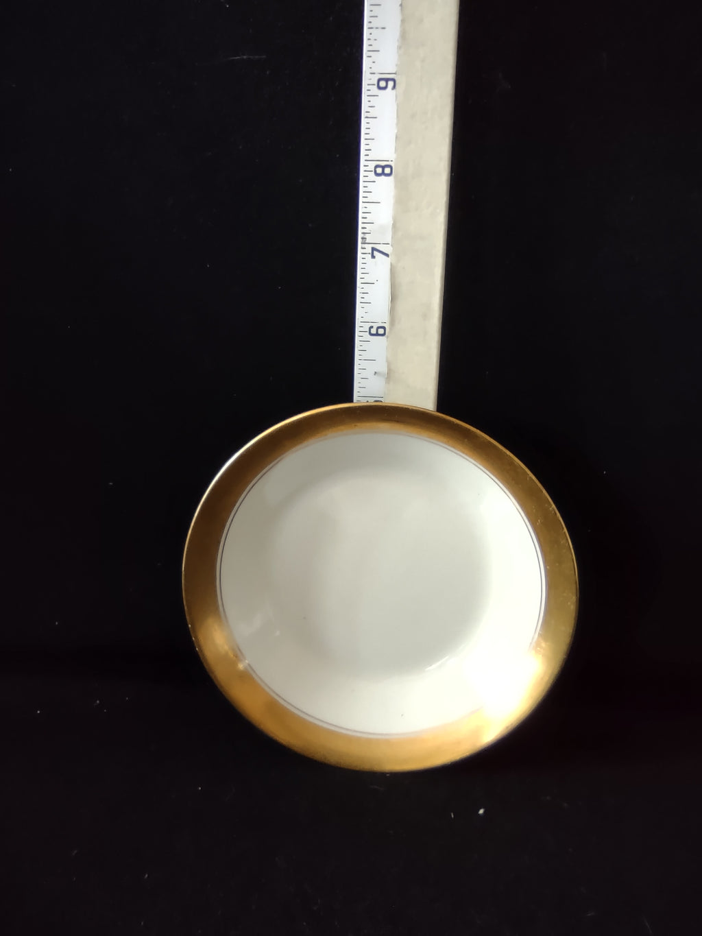 Vintage Johnson Brothers 5" Small Bowl Pareek Gold Rimmed Set Of 6 (Lot 5552)