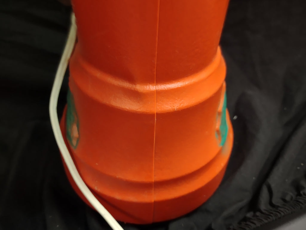 Vintage Christmas Blow Mold Candle 37" (lot 2333)