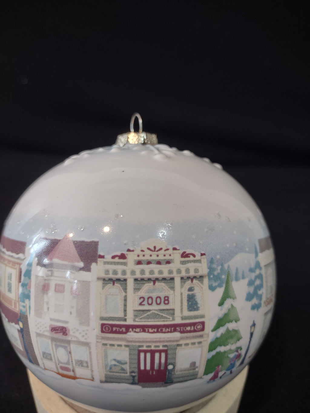 Hallmark 2008 Ornament Christmas On Main Street Nostalgic Houses Shops (Lot 4157