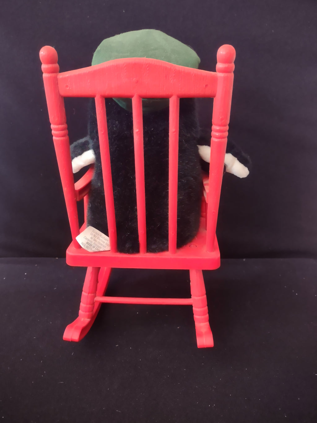 Vintage Musical Coca Cola Penguin On Rocking Chair Does NOT Rock (Lot 3523)
