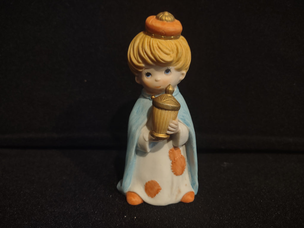Homco Home Interiors Childrens Nativity Set Wise Man Replacement (lot 2429)