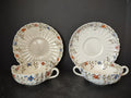 Vintage Spode Cream Soup Cup x 2 Wicker Dale English Countryside (Lot 5771)