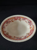 Vintage Johnson Brothers Serving Bowl Devonshire Pink IMPERFECT (Lot 5668)