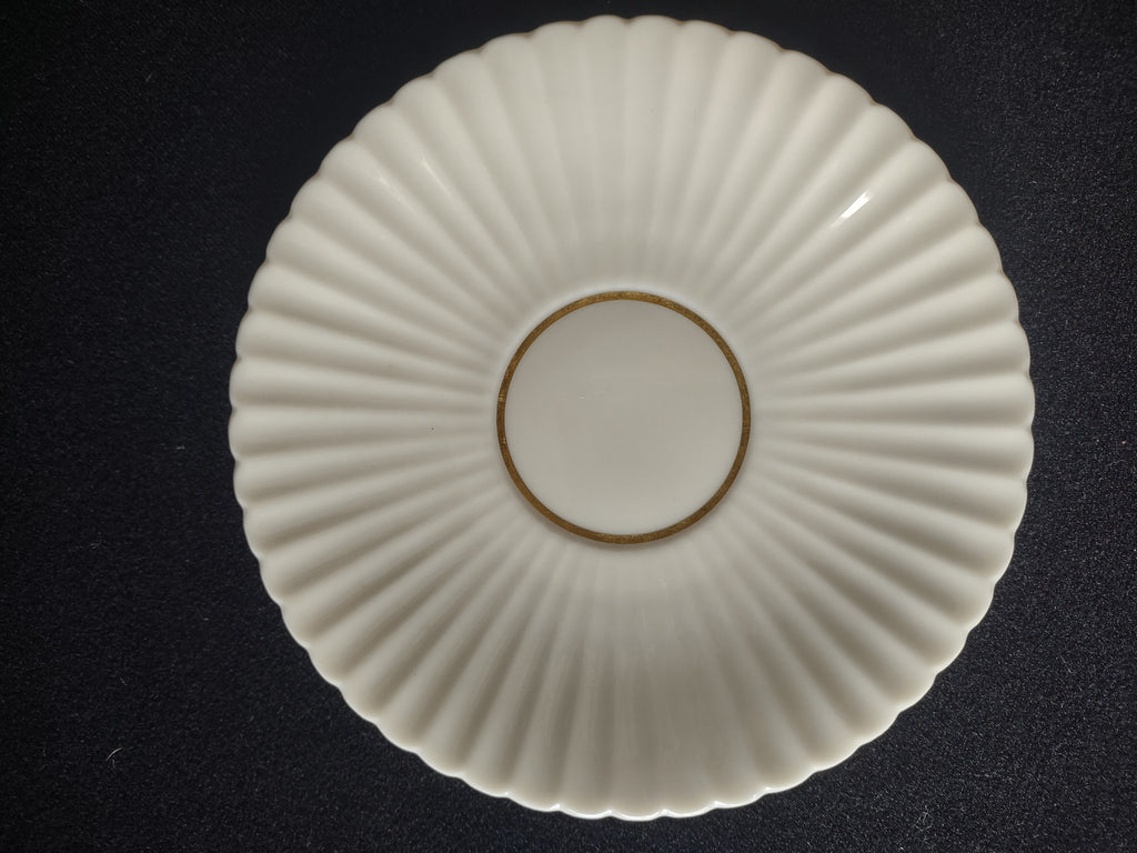 Vintage Lenox Cream Gold Trim Saucer ONLY (lot 1876)