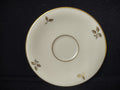 Vintage Lenox Rhodora Saucer ONLY Rose Flower Gold (lot 1795)