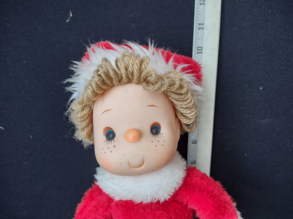 Vintage Fun World Christmas Wind Up Animated Musical Toy (lot 2374)
