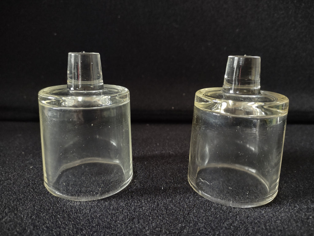 Vintage Small Plane Peg Votive Candle Holder x 2 (lot 5409)