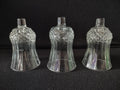 Vintage Homco Home Interiors Votive Ribbed Diamond Candle Holder x 3 (lot 5404)