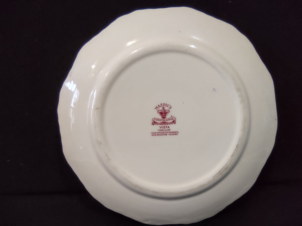 Vintage Dinner Plate Mason Vista Ironstone England (lot 5687)
