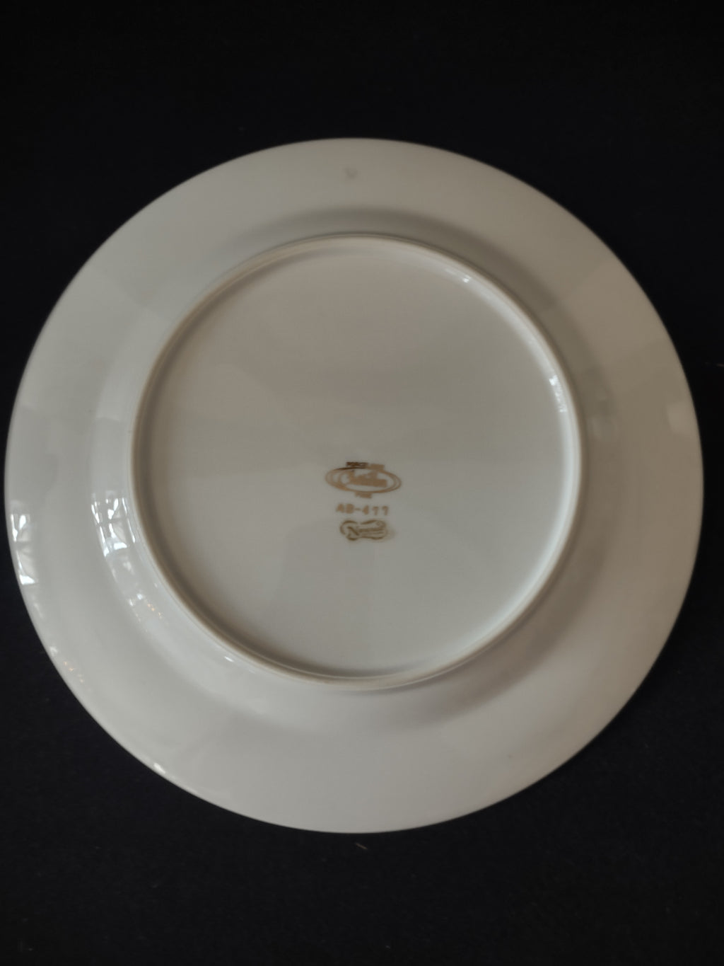 Vintage Chatillon Norcrest 40th Anniversary Gold Trim Plate (Lot 3299)
