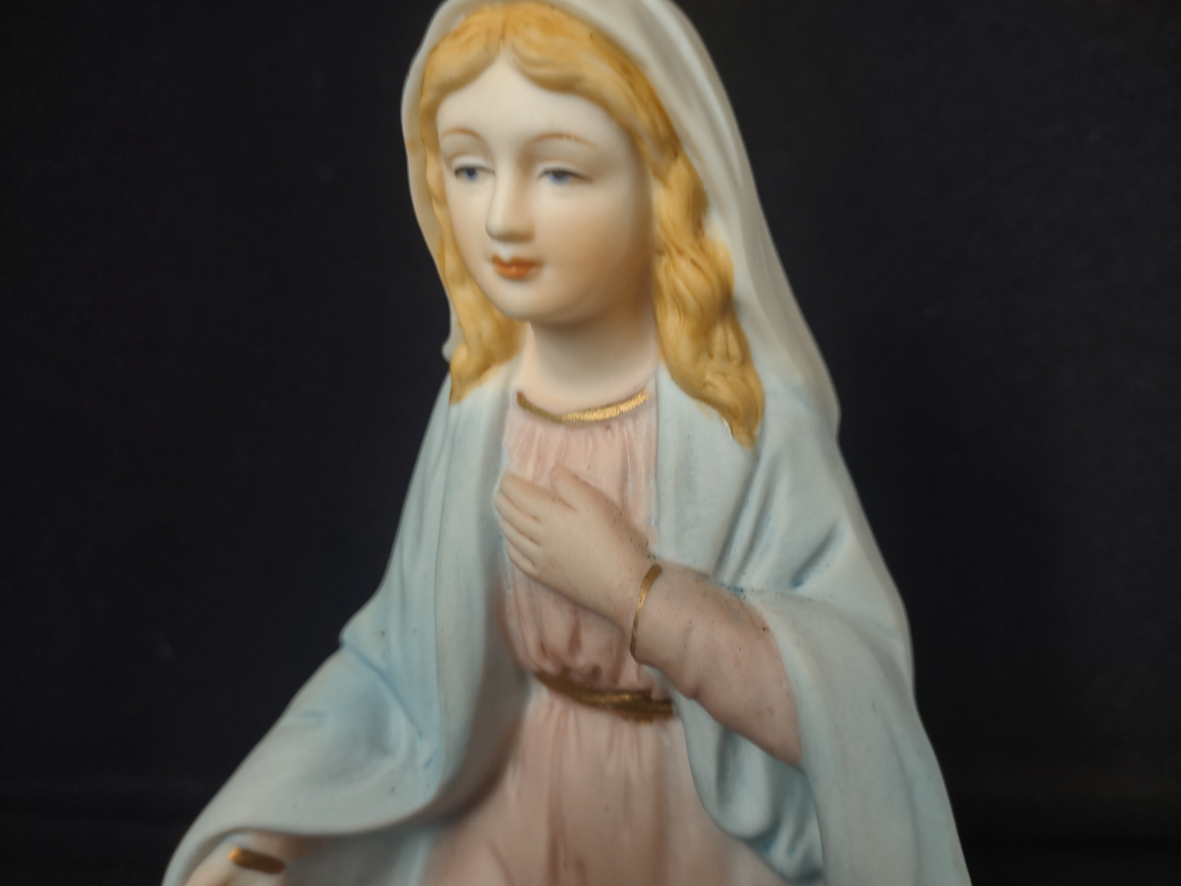 Vintage Christmas Homco Home Interiors Nativity Mary REPLACEMENT (lot 2438)