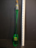 Vintage Collectible Nu Grape Stretched Out Bottle 10 oz fl Green (lot 2554j)