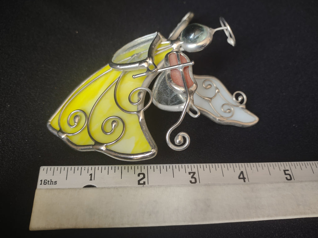 Set of 6 Wire Angels Christmas Ornament (lot 1757)