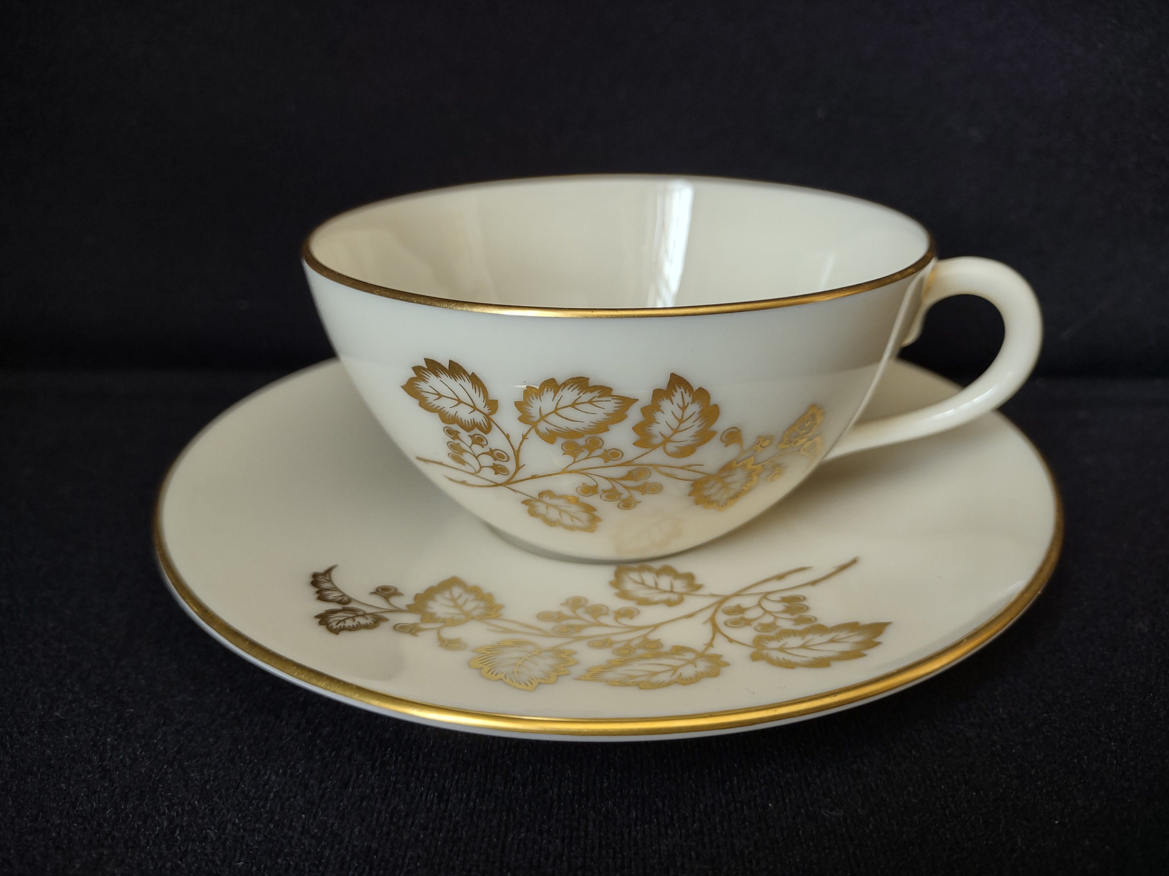 Vintage Lenox Celeste T-426 Tea Cup with Saucer (lot 1897)