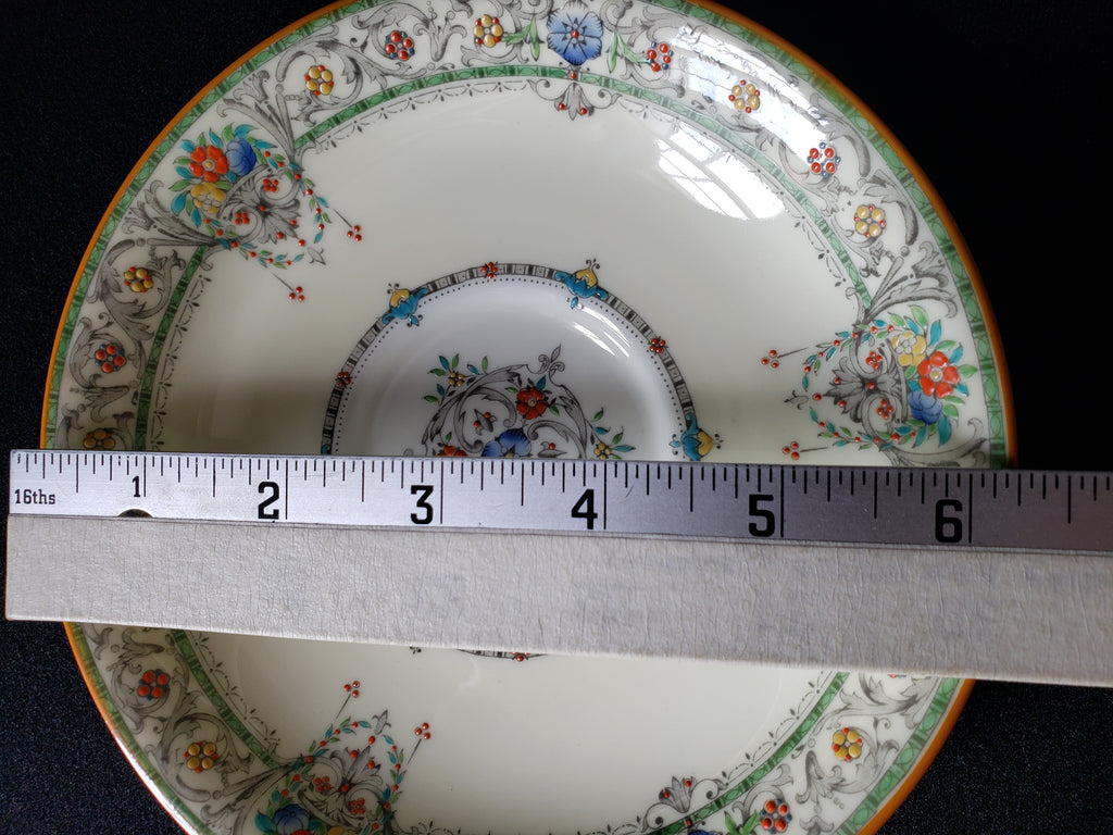 Vintage Royal Worcester Chantilly Saucer ONLY 6-1/4" (lot 2087)