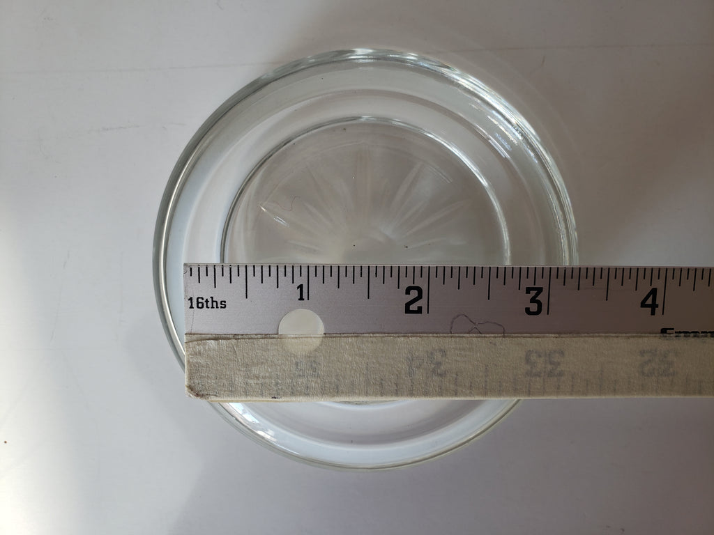 Vintage 4 x Glass Coasters (lot 2211)
