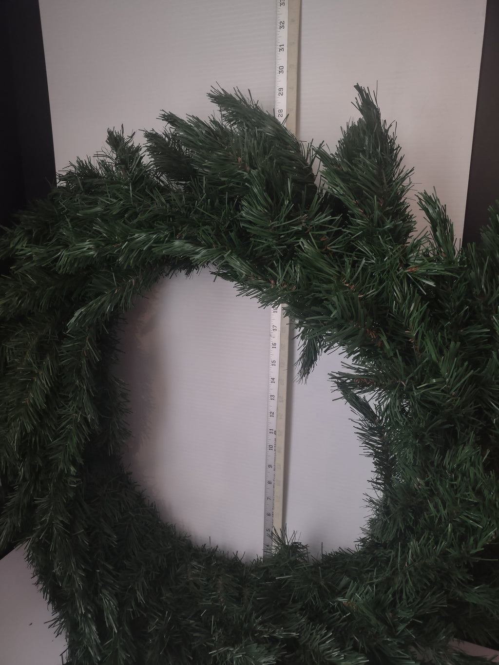 Vintage Artificial Christmas Wreath 28" (lot 1214)