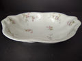 Haviland Limoges Serving Bowl Platter Pink Purple Yellow Rose (lot 842)