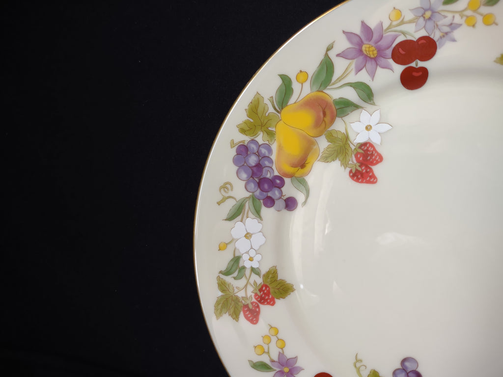 Vintage Lenox Special Fruit Design Dinner Plate 10-3/4" (lot 1849)