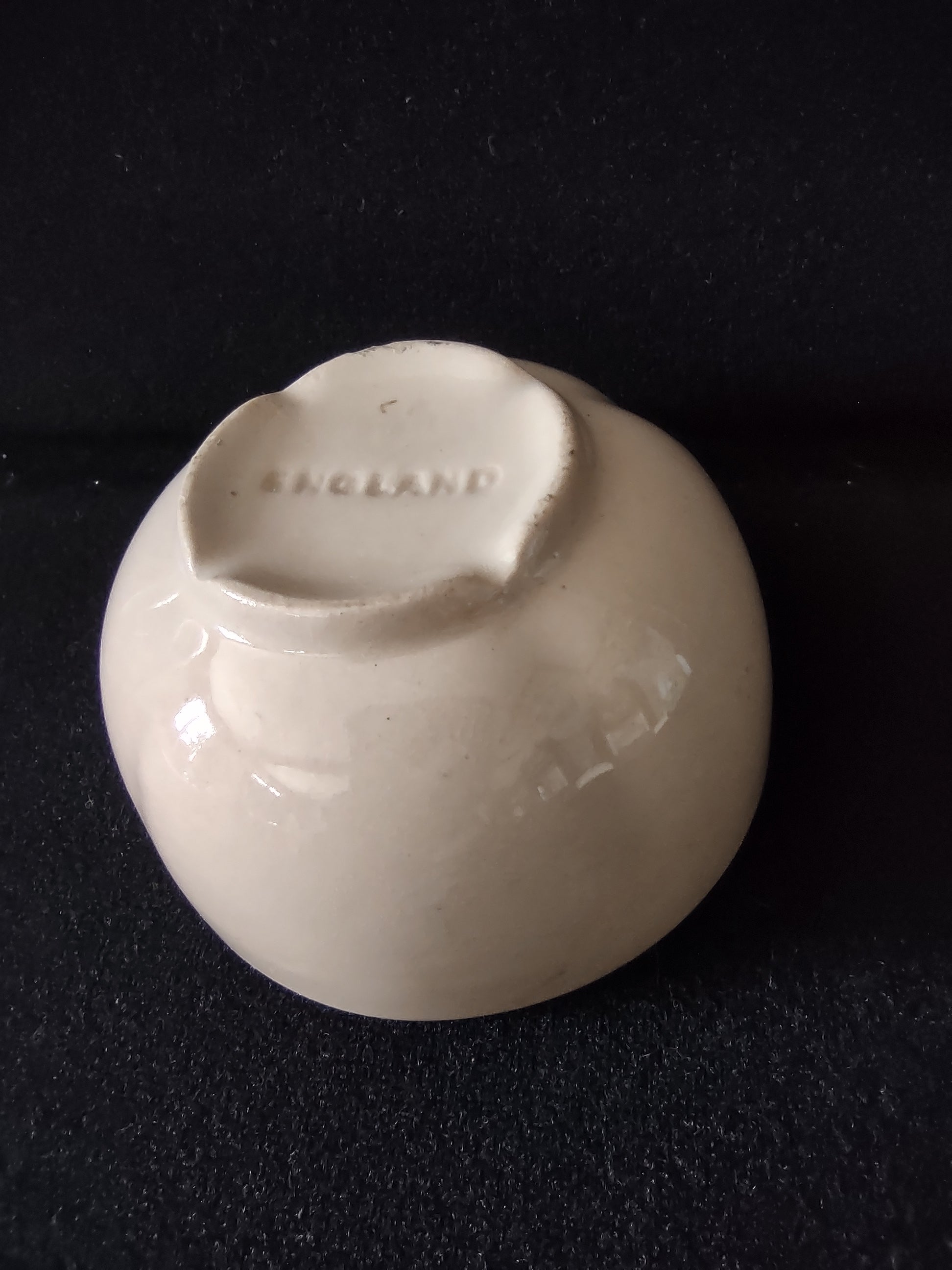 Vintage Poole Pottery Streamline Sugar Bowl Peach Bloom (Lot 5639)